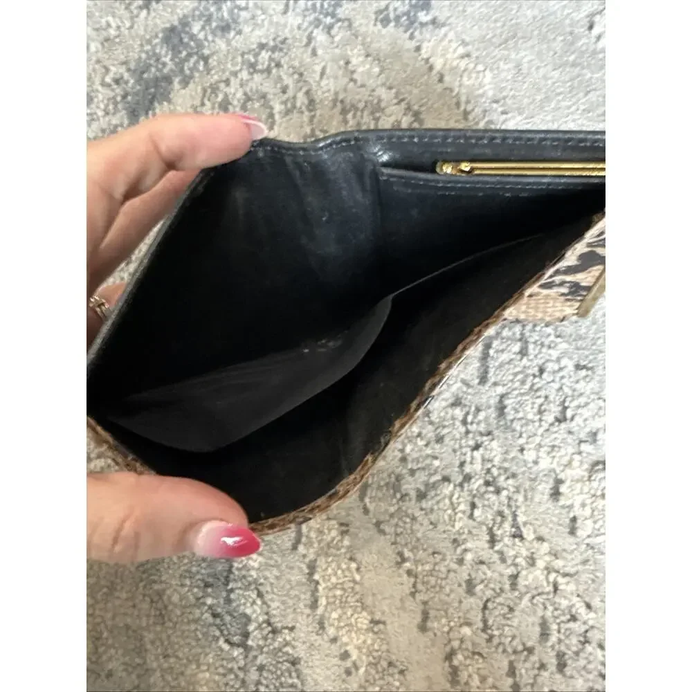 Bosca vintage snakeskin